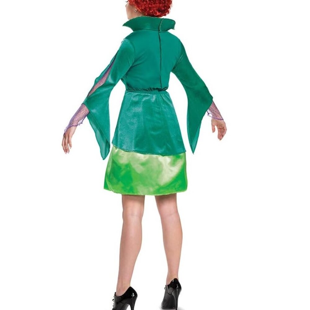 Womens Disney HOCUS POCUS Witch WINI Sanderson Costume Dress Size Small 4/6 NWT - Picture 2 of 3